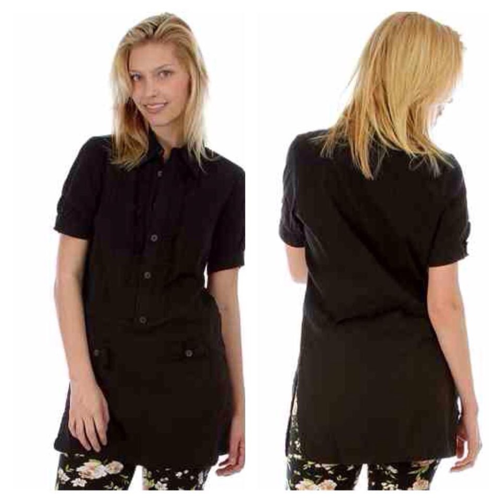 Cassette Black Short Sleeve Shirt